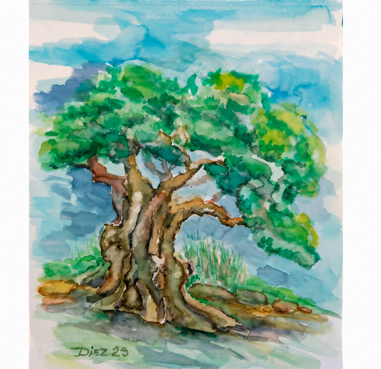 Acuarela Arbol