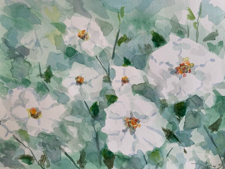 Acuarela Flores